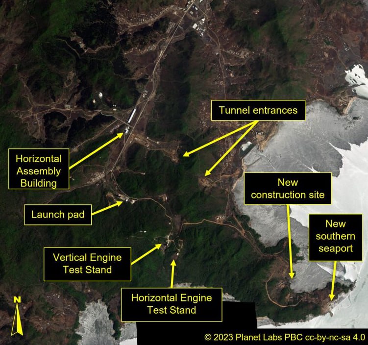 КНДР модернізує ракетно-пусковий комплекс Сохе для виведення супутників (знімки)